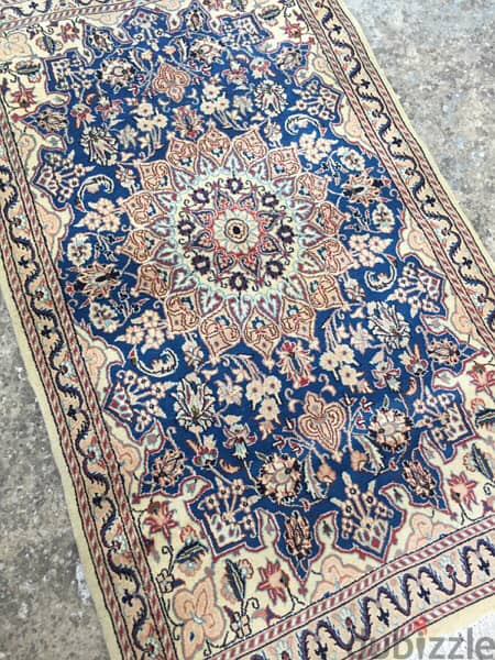 سجاد عجمي نايين. Hand made. persian Carpet 12