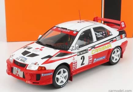 Mitsubishi Lancer RS Evo V diecast car model 1:18.