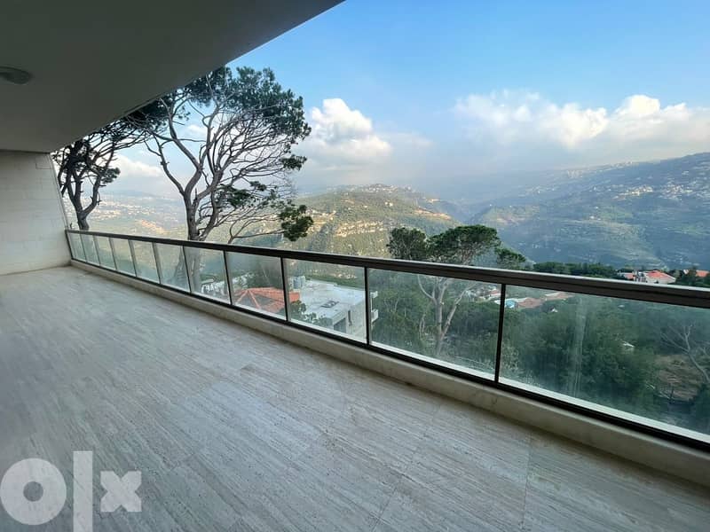 290 Sqm |Prime location|Apartment for sale in Beit Mery | Open Mountai 0