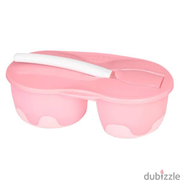 Wee Baby 2 Bowl Food Container Set 6+Months Baby 1