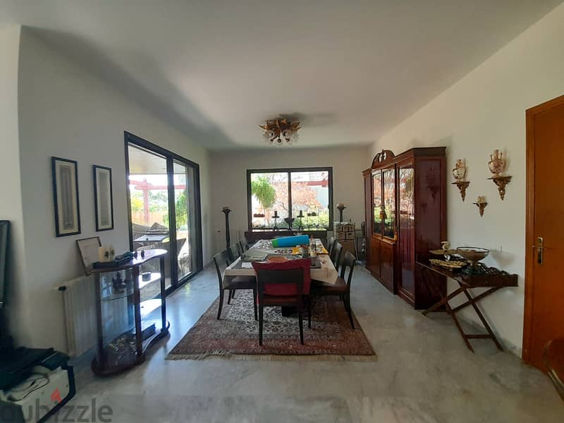 290 SQM Apartment in Baabdat with Mountain View with Terrace/ Garden 3