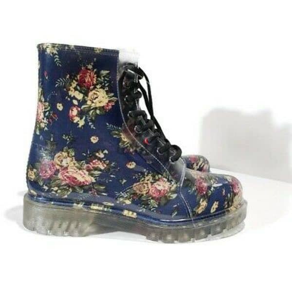 boots Dirty Laundry floral rain boots 38.39 1