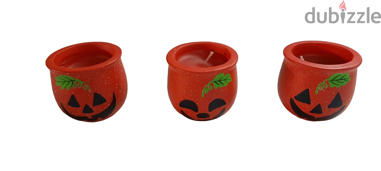 Candlestick Decorative Halloween Pumpkin Ornament AShop™ 0
