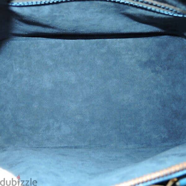 bag Copy LV Epi Alma blue big size used once 6