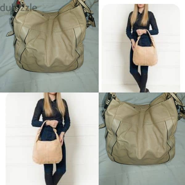 bad beige real leather big size 0