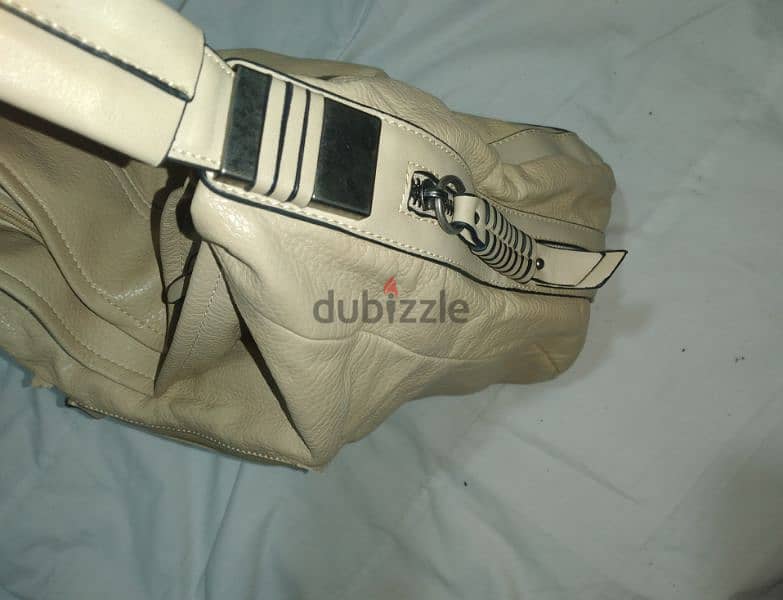 bad beige real leather big size 2