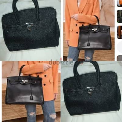 bag copy hermes birkin 35 shiny black