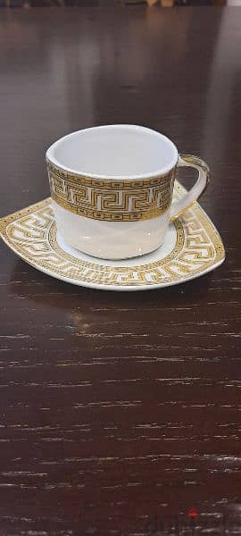 Coffee cups. Gold color. 4 pieces 0