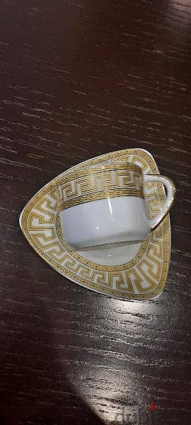 Coffee cups. Gold color. 4 pieces 2