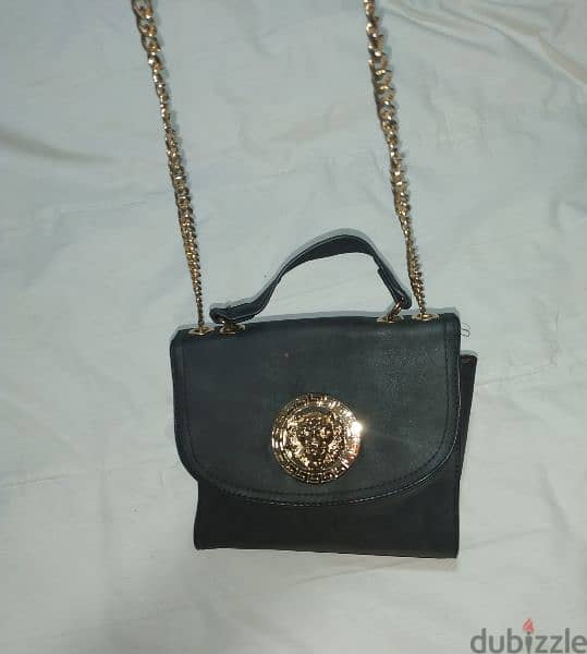 copy versace bag real leather 4