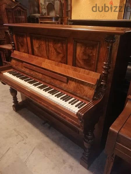 بيانو فخر الصناعة الالمانية خشب جوز رائع للعذف وتدريب خارق نظافة piano 0