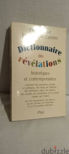 Dictionnaire des révélations historiques et contemporaines 0