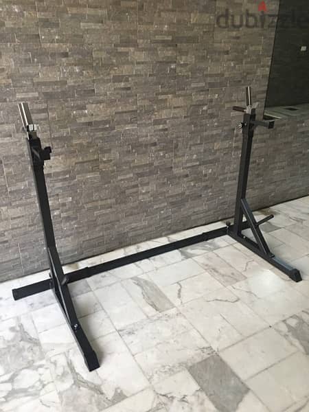 adjustable squat rack barbell rack new made in germany heavy duty 8