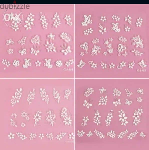 instant professional manicure 3D nails stickers 4