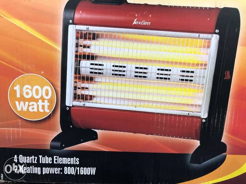 Quartz heater 1600 W 2