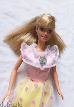 PRETTY FLOWERS Barbie Vintage Mattel dressed great doll 1999 bend legs 0