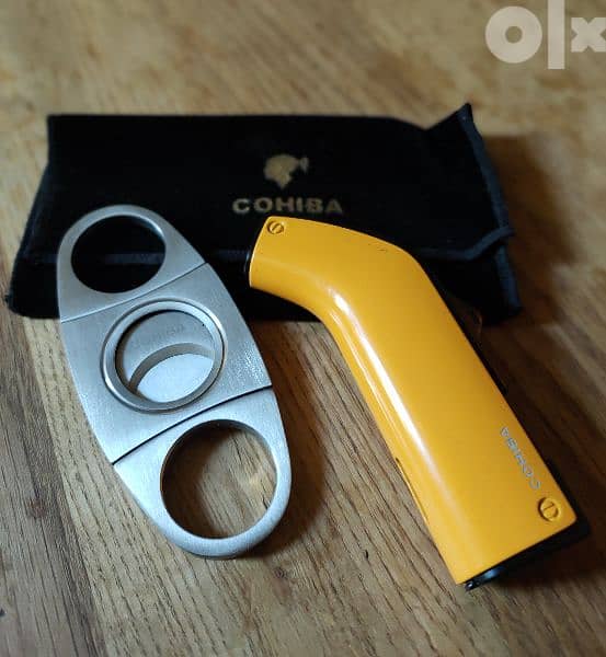 COHIBA CIGAR CUTTER & LIGHTER 0