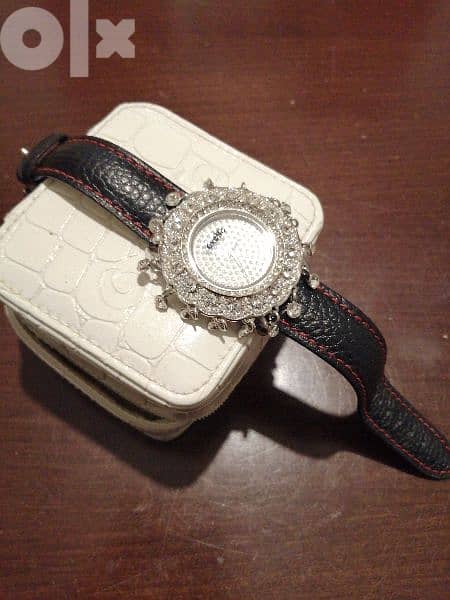 Oxette watch with box - with Swarovski crystal - very good condition 1