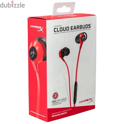 HyperX Cloud Earbuds Gaming Headphones with Mic