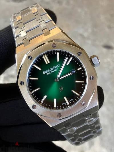 audemars piguet smoked green dial