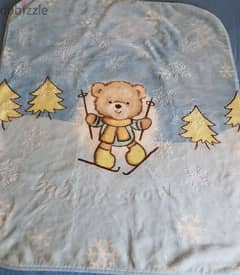 Baby blanket 115 × 100/ حرام ولادي. 0
