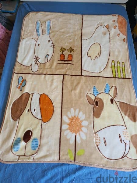 Baby blanket 140 × 110 cm / حرام ولادي جديد 1