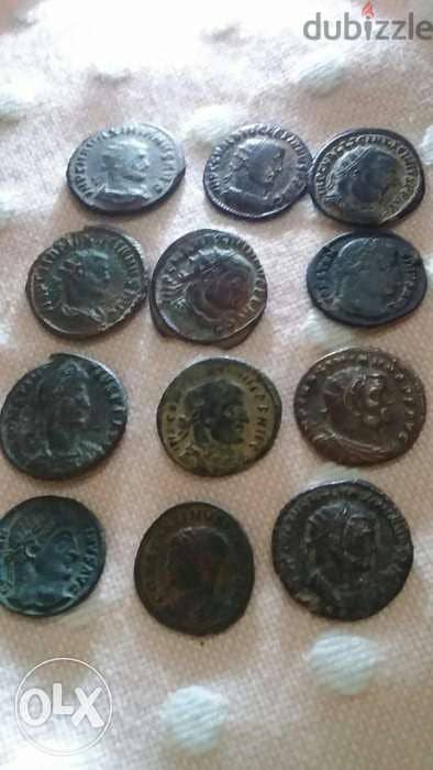 Roman Ancient Bronze Coins for around 1500 years 0