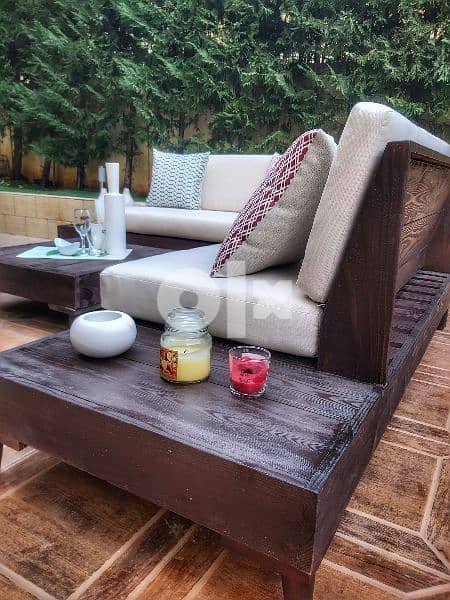 outdoor wooden set 3