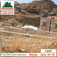Land in Laklouk for Sale!