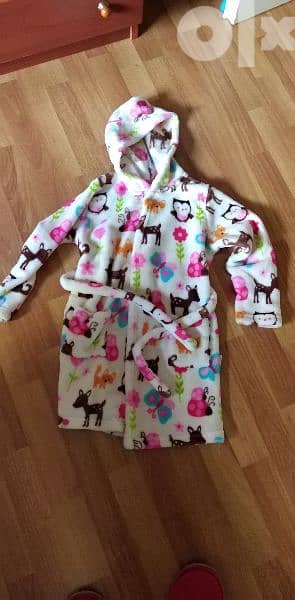 fleece winter robe for kids 0