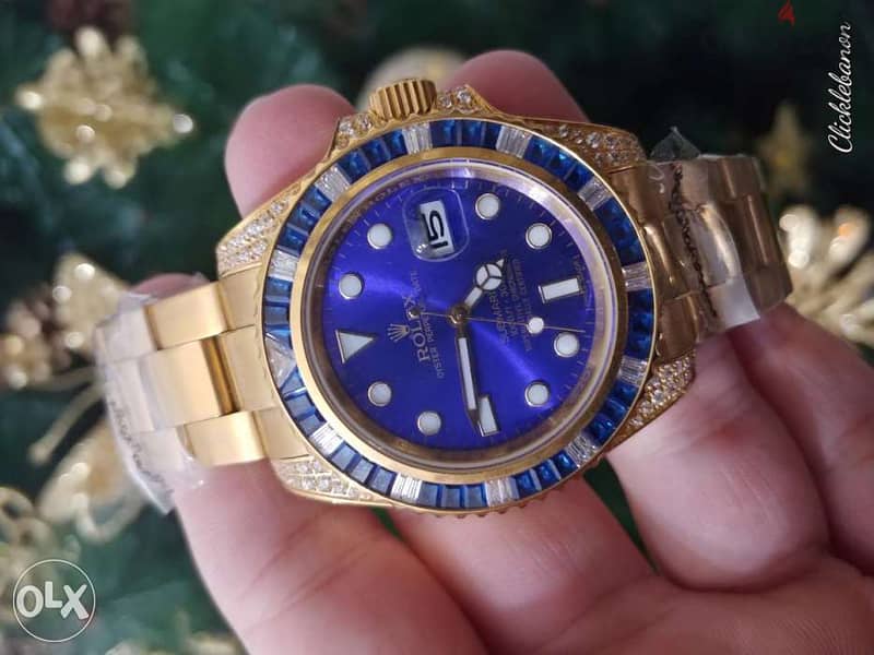 Rolex submariner with diamonds 0