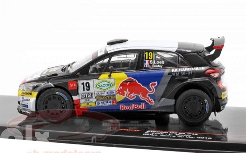 Hyundai I20 R5 diecast car model 1:43. 1