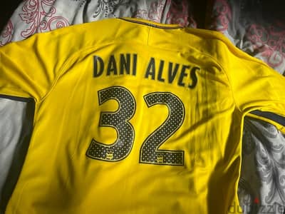 paris  dani alves 32 nike away jersey