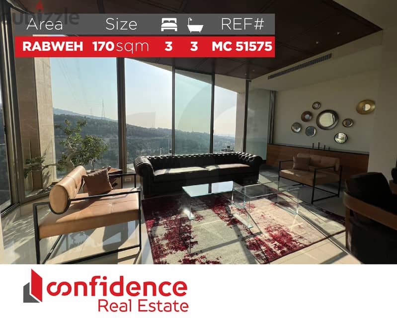 Fully Furnished 170 SQM Deluxe Apartment in RABWEH! REF#MC51575 0