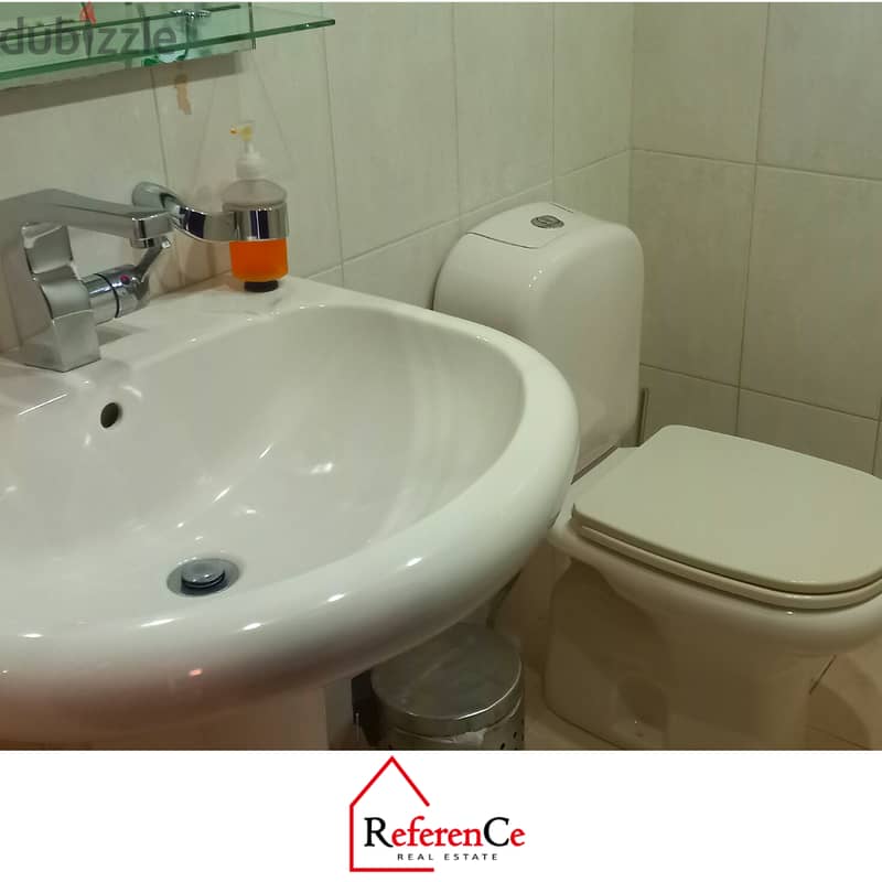 Fully dacorated + terrace in Mansourieh شقة مع تراس و ديكور في منصورية 4