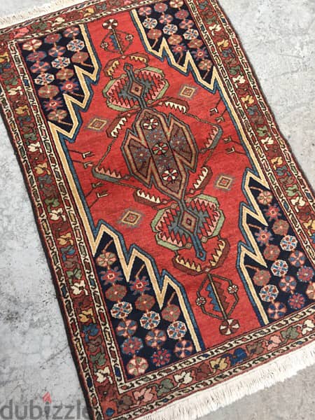 سجادعجمي. Hand made. Persian Carpet. Antique 4
