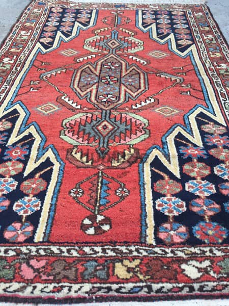 سجادعجمي. Hand made. Persian Carpet. Antique 5