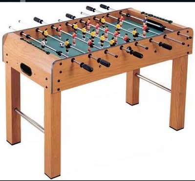 Deluxe Wooden Football Game Table