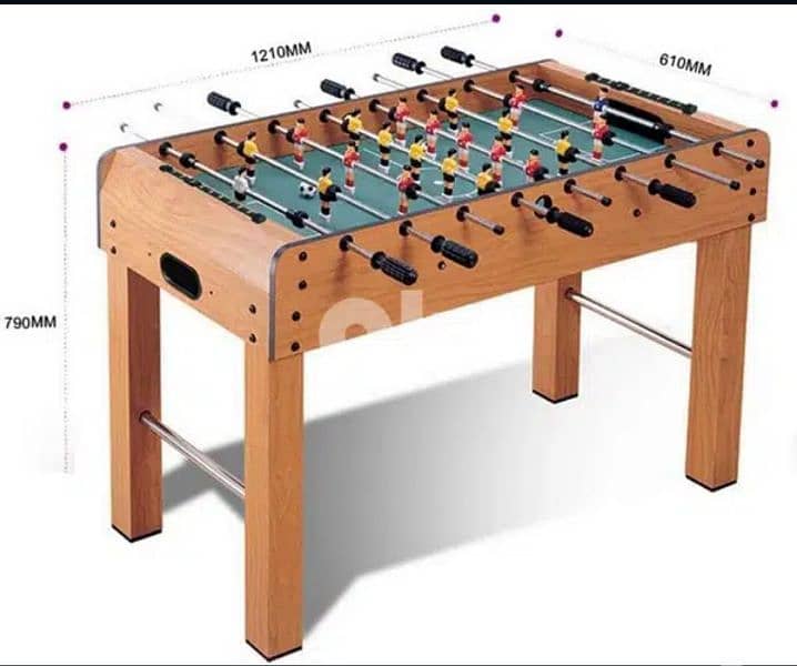 Deluxe Wooden Football Game Table 1