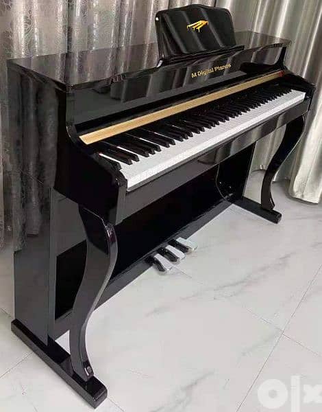 M Digital Pianos, Cabinet Polished Black, plz read ad 1