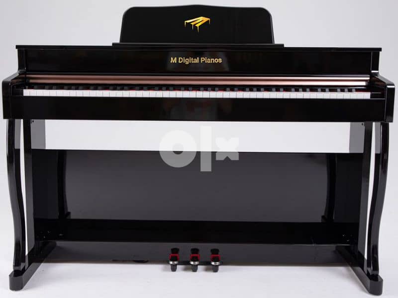 M Digital Pianos, Cabinet Polished Black, plz read ad 2
