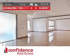 700 SQM apartment for Sale in Achrafieh! REF#SI80127 0