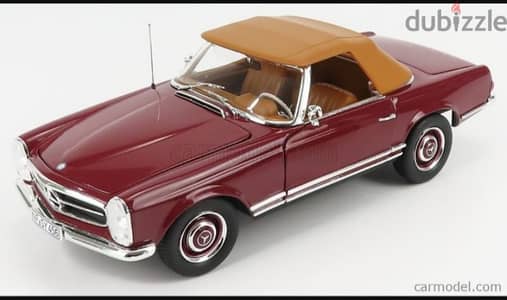 Mercedes 230 SL Convertible (1963) diecast car model 1;18.