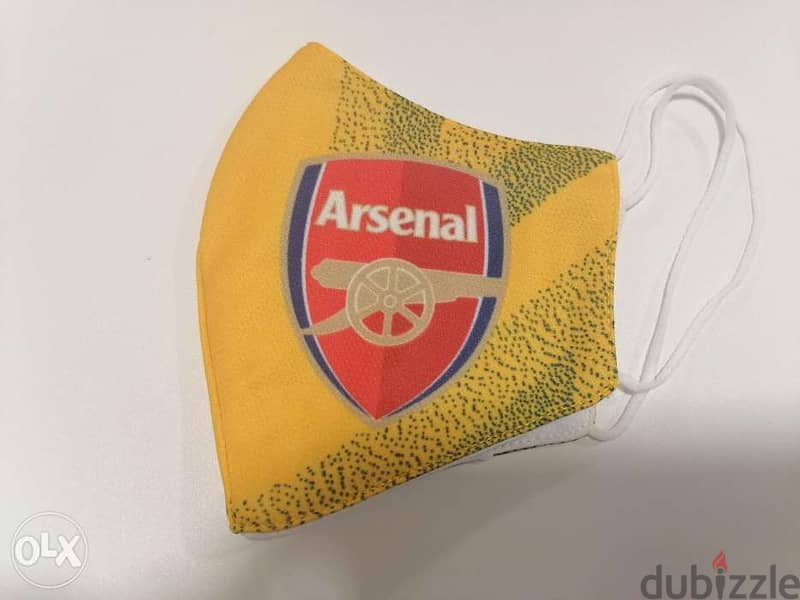 Arsenal face mask cloth - كمامة قماش 0