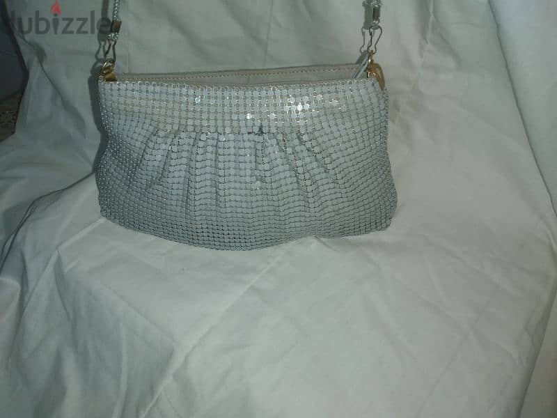 bag vintage chainmail mesh clutch 3