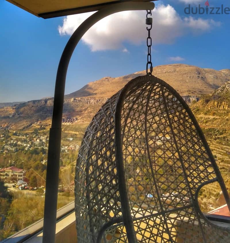 140 Sqm | Duplex Modern Chalet for Rent in Faraya | Open Mountain View 5