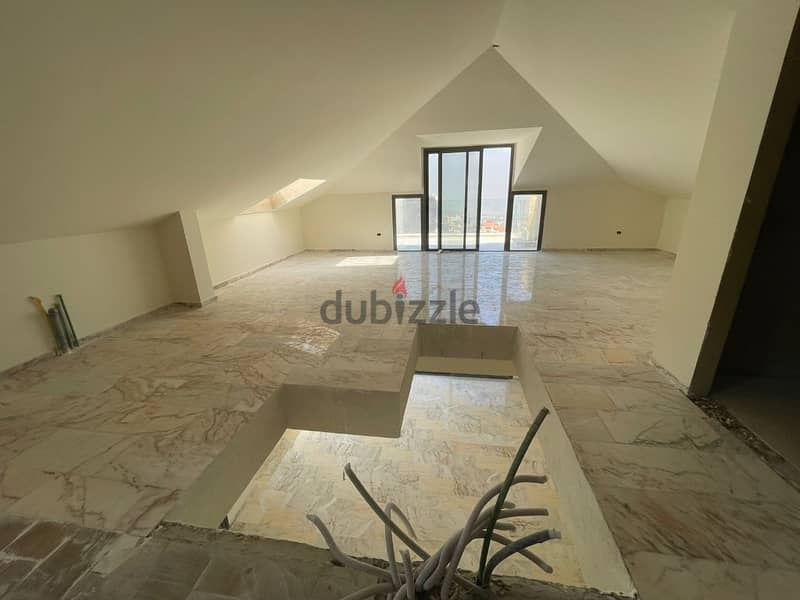 270 Sqm | Duplex Ain Saadeh | Beirut and Sea view | Super deluxe 7