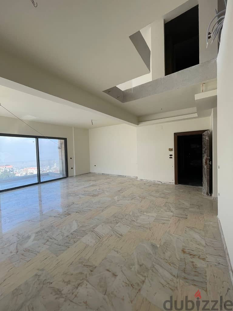 270 Sqm | Duplex Ain Saadeh | Beirut and Sea view | Super deluxe 9