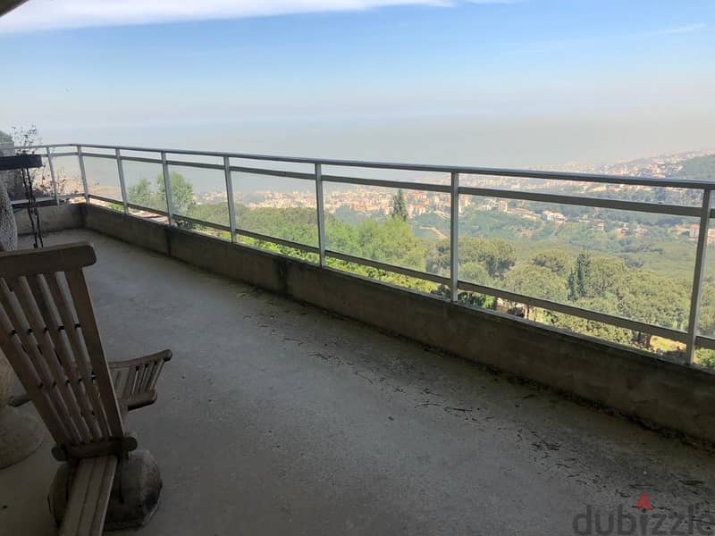 230 Sqm | Apartment in Broumana | Mountain and sea view 3
