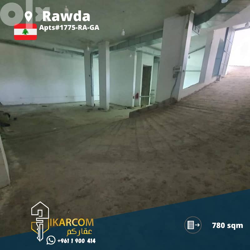 780 sqm Warehouse in NEW RAWDA 299.000$ 0